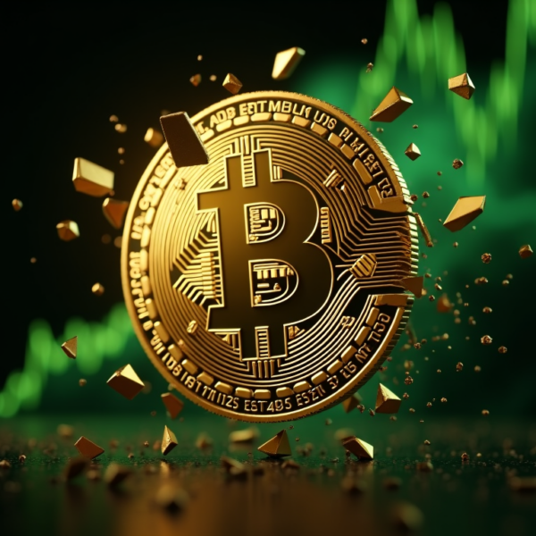Golden_Bitcoin_Fractured