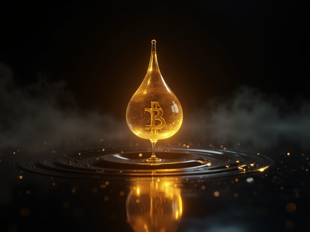 Molten_Bitcoin_Reflection